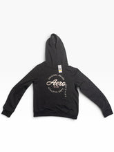 Load image into Gallery viewer, Aéropostale Aero Athletic Dept Graphic Hoodie – Charcoal Gray