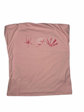 Load image into Gallery viewer, Frankee & Skylarr Pink Seashell Tube Top – Medium