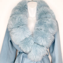 Load image into Gallery viewer, Fox Fur Cashmere Wool Coat