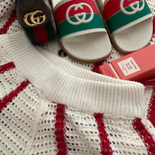 Load image into Gallery viewer, Knit Cardigan Two Piece Short Set