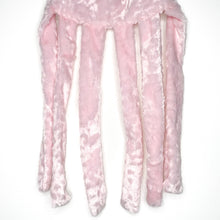 Load image into Gallery viewer, Pink Faux Fur Fringe Crossbody Tote Bag