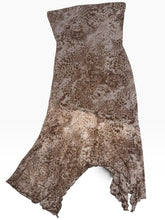 Load image into Gallery viewer, VIBE Sportswear Leopard Floral Strapless Asymmetrical Dress L NWT
