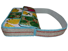 Load image into Gallery viewer, Handmade Beaded Tropical Baguette Bag
