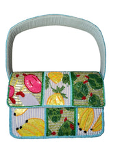 Load image into Gallery viewer, Handmade Beaded Tropical Baguette Bag
