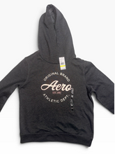 Load image into Gallery viewer, Aéropostale Aero Athletic Dept Graphic Hoodie – Charcoal Gray
