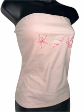 Load image into Gallery viewer, Frankee &amp; Skylarr Pink Seashell Tube Top – Medium
